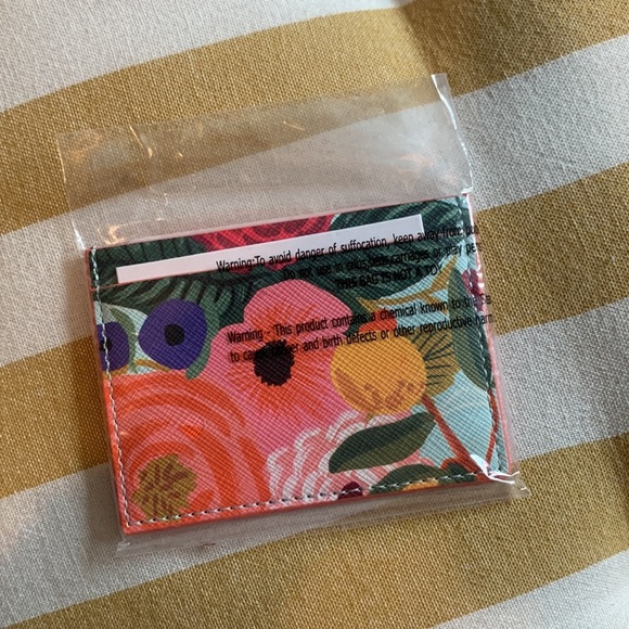 Anthropologie Handbags - RIFLE paper co for anthro card holder.  Never been opened or used!